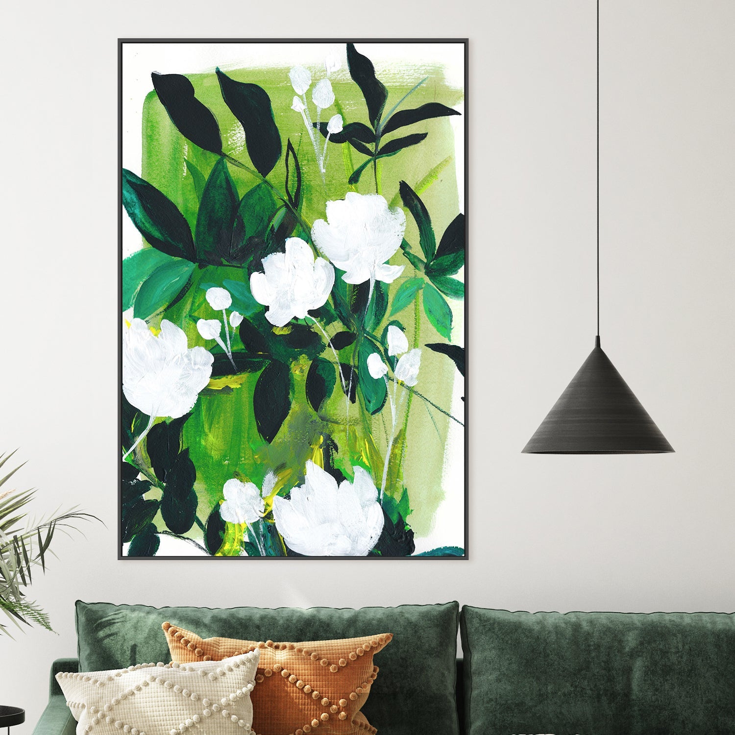 wall-art-print-canvas-poster-framed-Jungle I Small-2