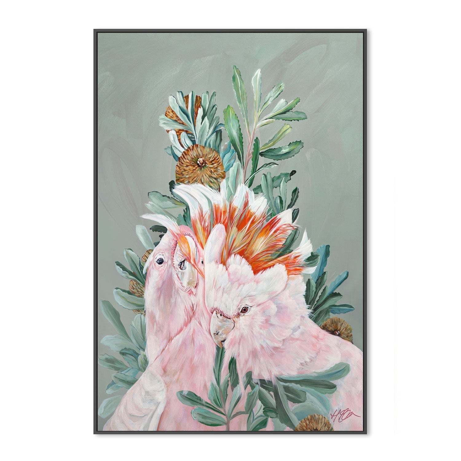 wall-art-print-canvas-poster-framed-Junipers Garden , By Heylie Morris-3