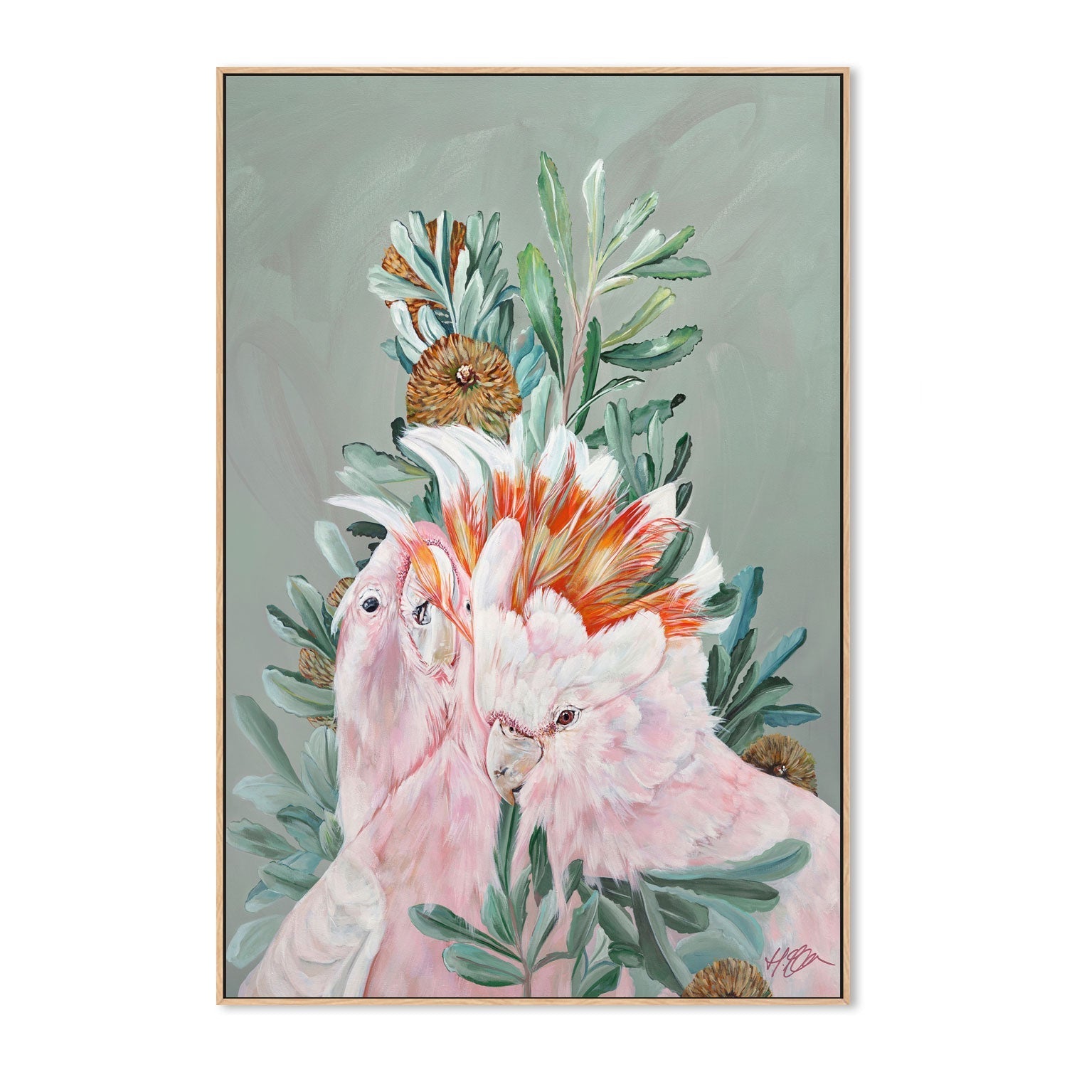 wall-art-print-canvas-poster-framed-Junipers Garden , By Heylie Morris-4