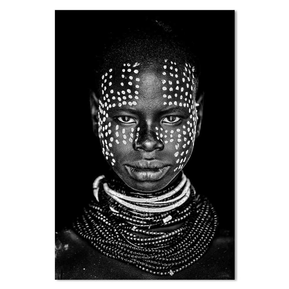 wall-art-print-canvas-poster-framed-Karo Woman, By Vedran Vidak-by-Plus X Studio-Gioia Wall Art