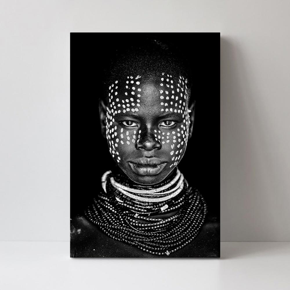 wall-art-print-canvas-poster-framed-Karo Woman, By Vedran Vidak-by-Plus X Studio-Gioia Wall Art