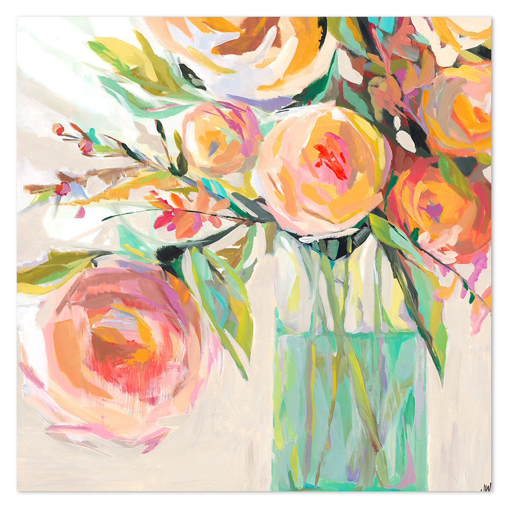 wall-art-print-canvas-poster-framed-Kelly Bouquet-by-Jenny Westenhofer Art-Gioia Wall Art