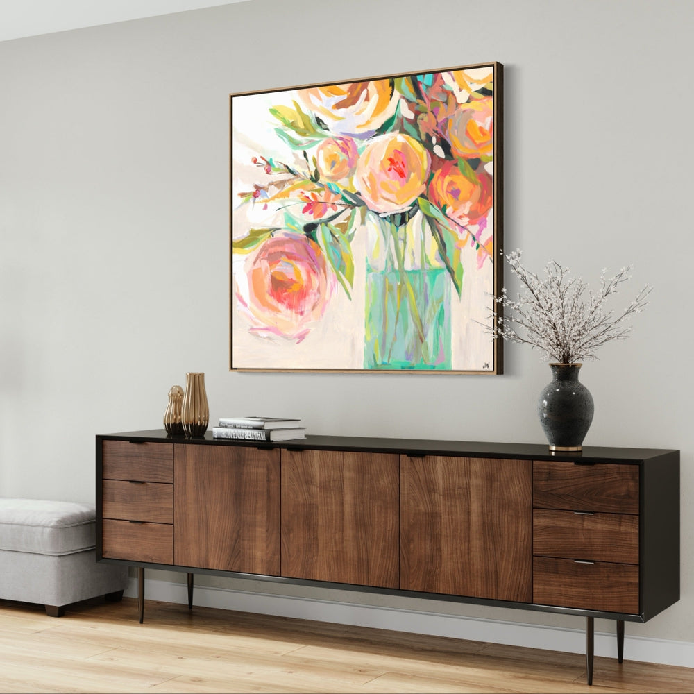 wall-art-print-canvas-poster-framed-Kelly Bouquet-by-Jenny Westenhofer Art-Gioia Wall Art