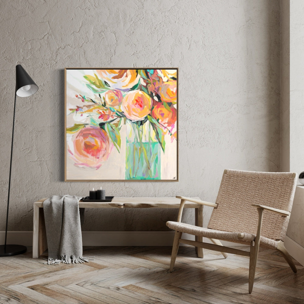 wall-art-print-canvas-poster-framed-Kelly Bouquet-by-Jenny Westenhofer Art-Gioia Wall Art