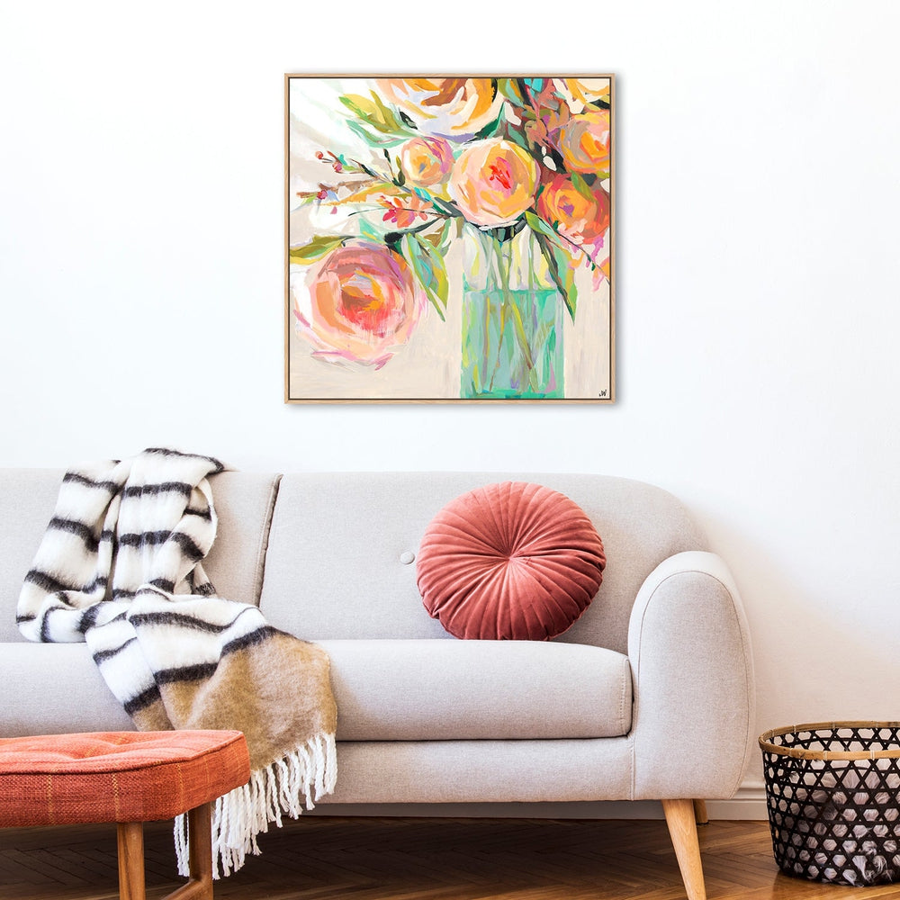 wall-art-print-canvas-poster-framed-Kelly Bouquet-by-Jenny Westenhofer Art-Gioia Wall Art