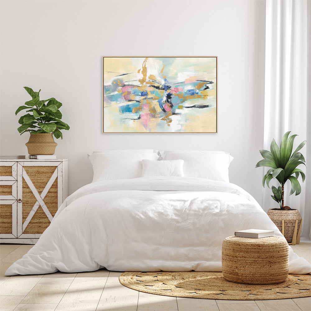 wall-art-print-canvas-poster-framed-Kimono Fragment , By Silvia Vassileva-GIOIA-WALL-ART