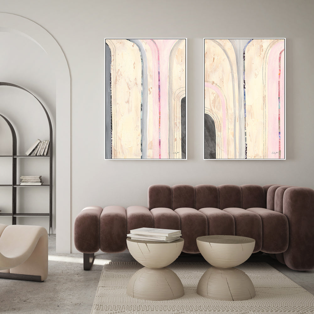 wall-art-print-canvas-poster-framed-Kindness, Style A & B, Set Of 2 , By Courtney Prahl-GIOIA-WALL-ART