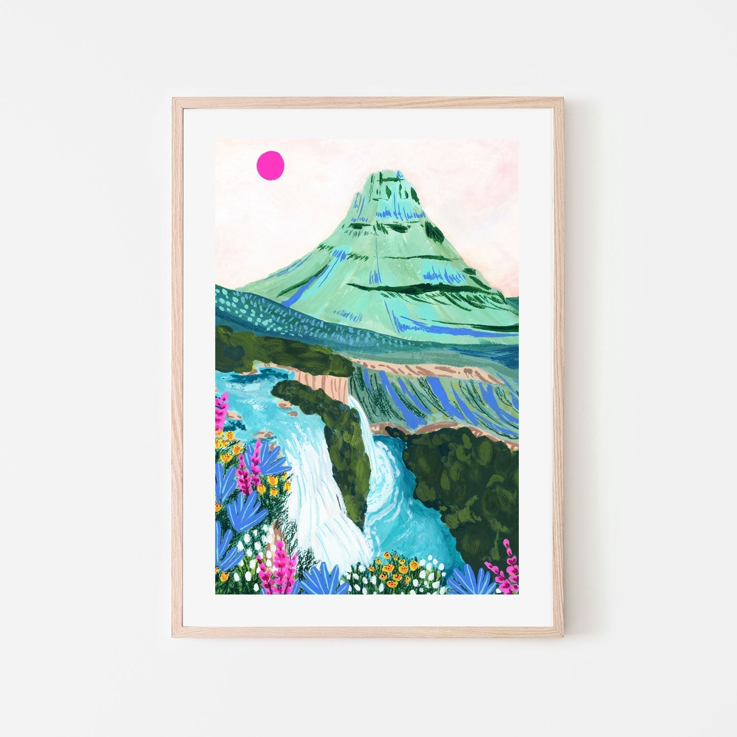 wall-art-print-canvas-poster-framed-Kirkjufell-6