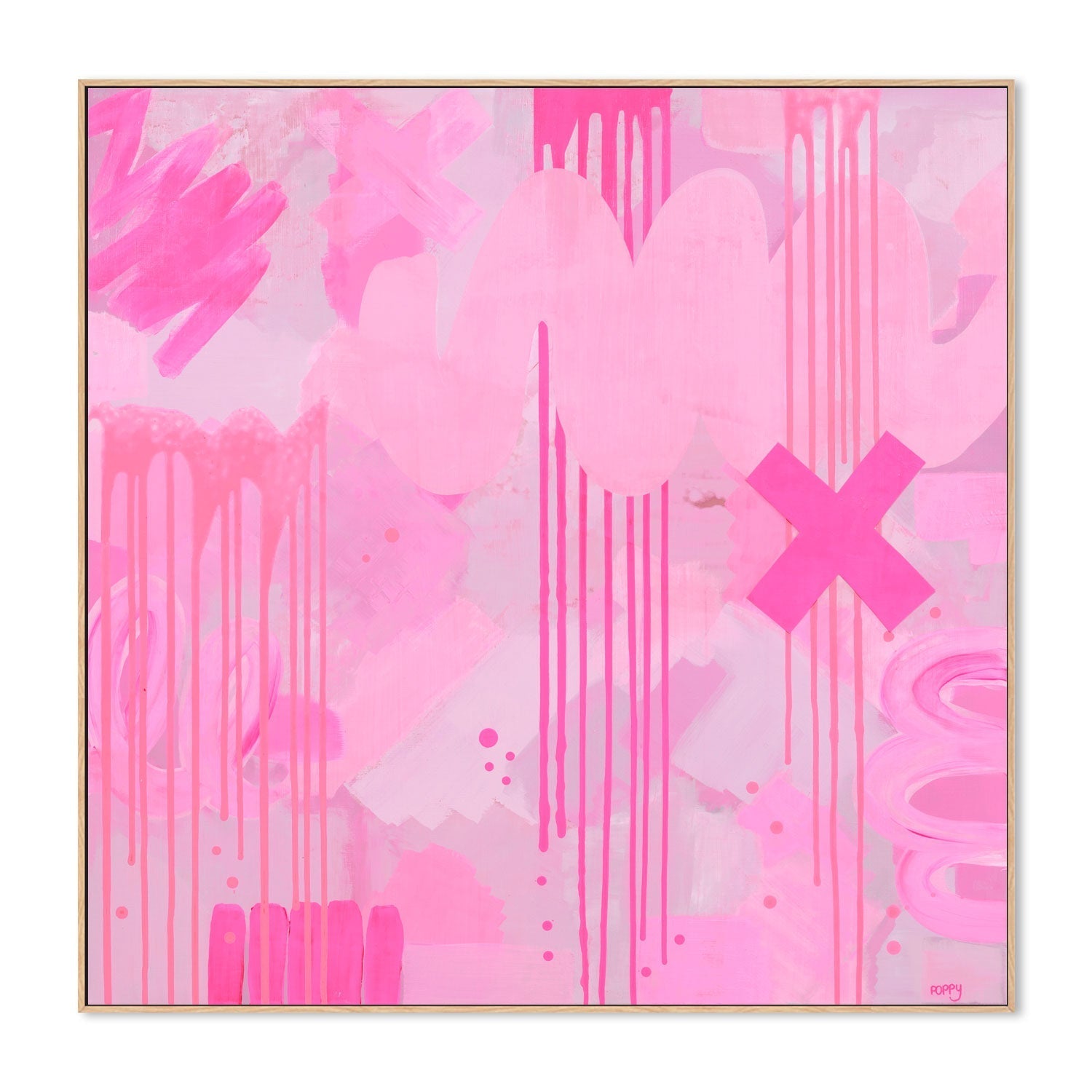 wall-art-print-canvas-poster-framed-Kiss Me, by Poppy Key, Exclusive To Gioia , By Poppy Key-4