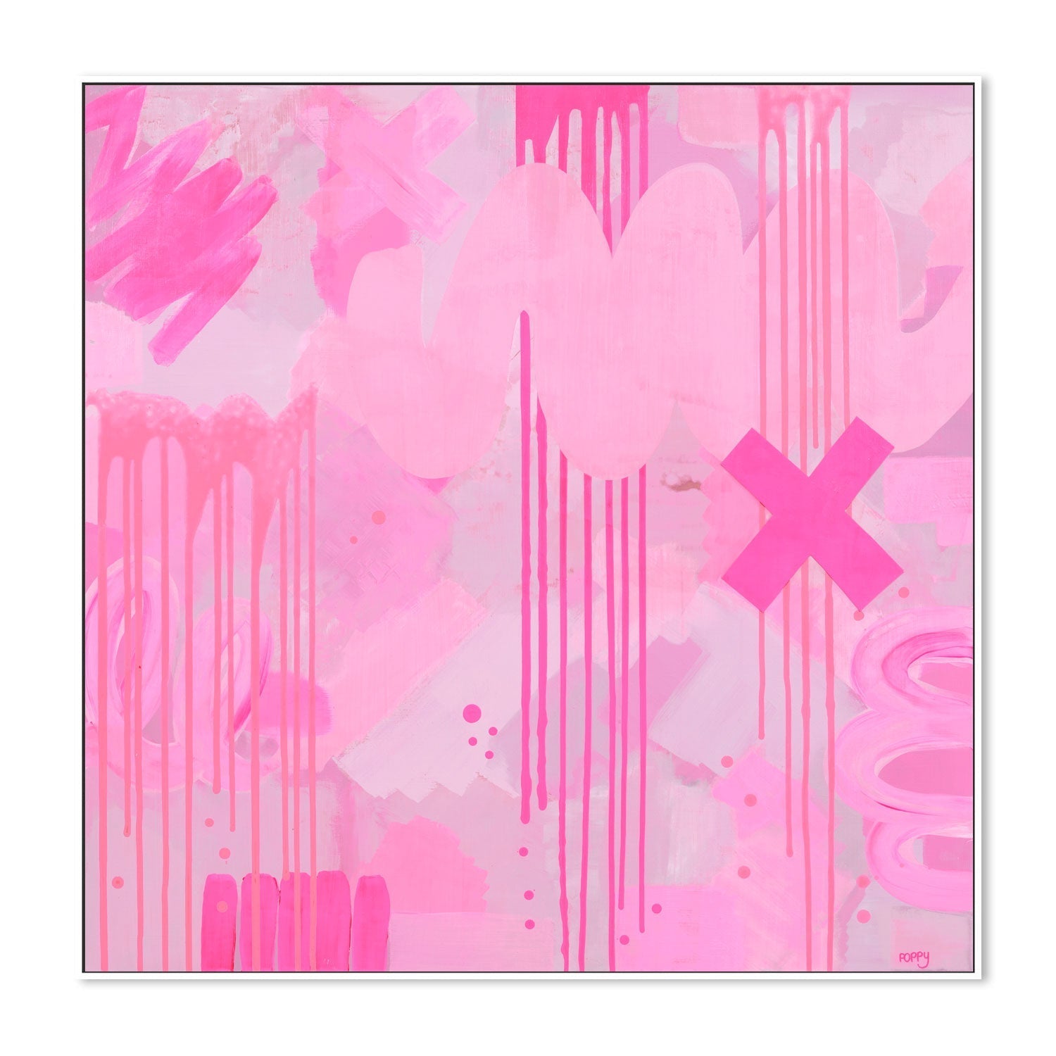 wall-art-print-canvas-poster-framed-Kiss Me, by Poppy Key, Exclusive To Gioia , By Poppy Key-5