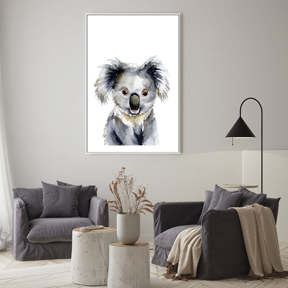 wall-art-print-canvas-poster-framed-Koala , By Jessie Mitchelson-GIOIA-WALL-ART