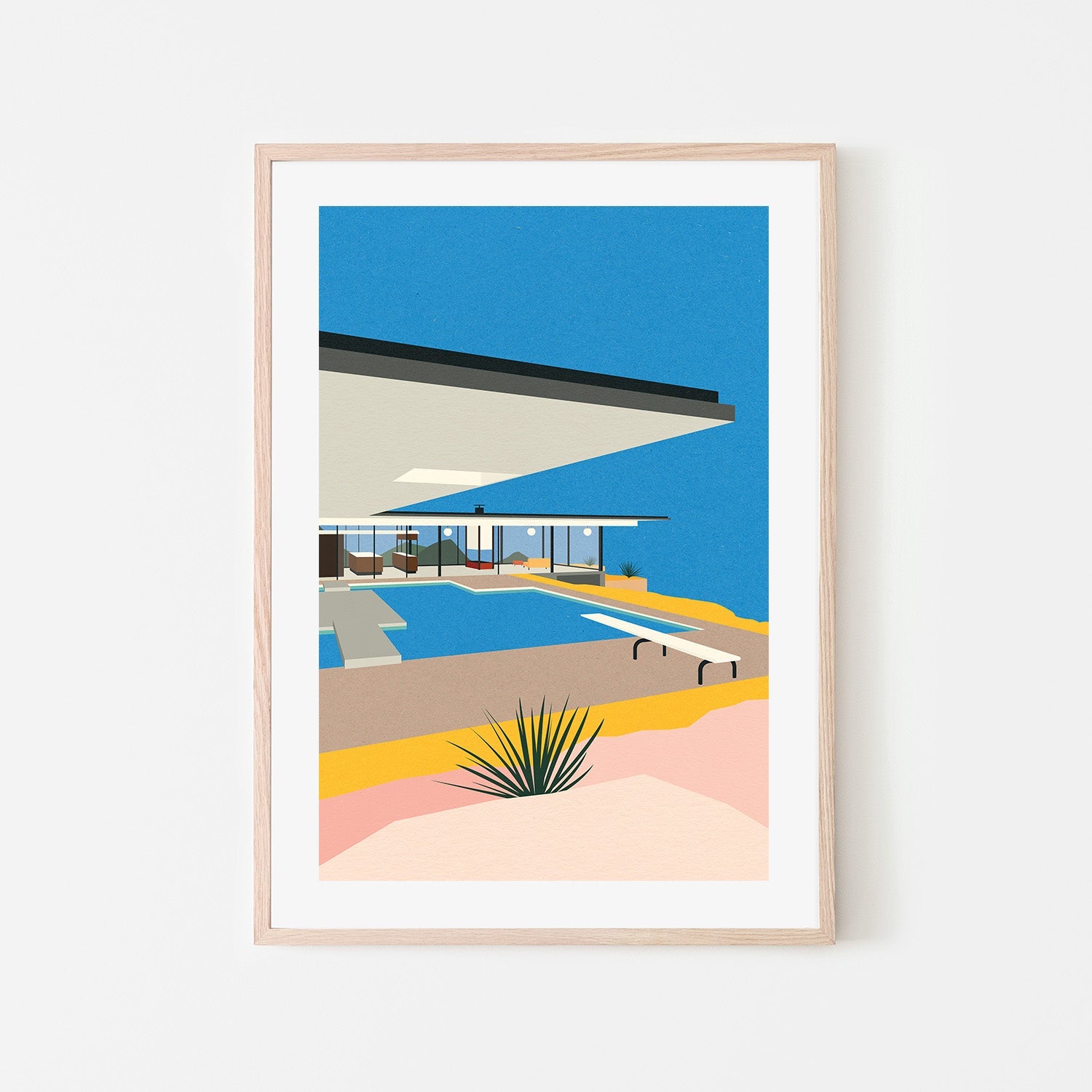wall-art-print-canvas-poster-framed-La Stahl House-6