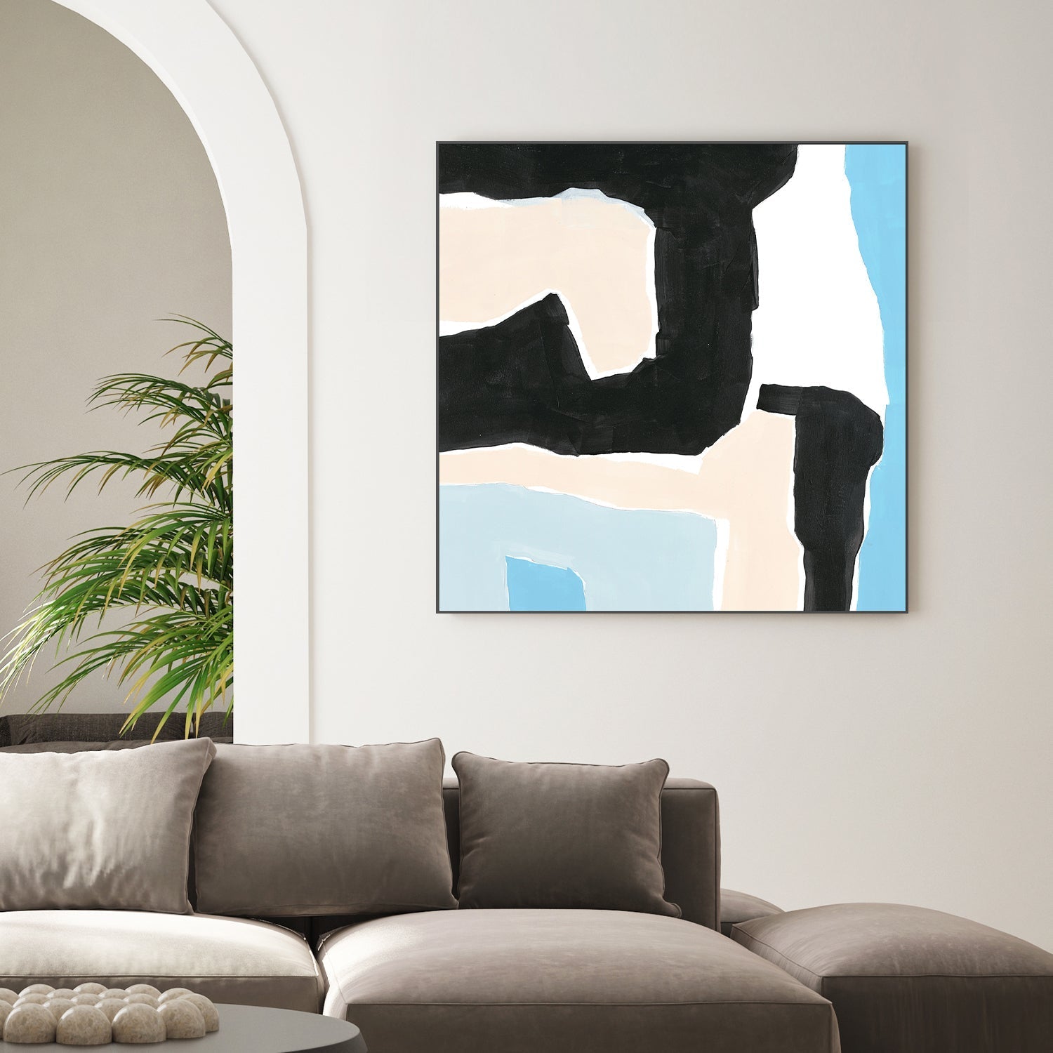 wall-art-print-canvas-poster-framed-Laila Abstract, Style B , By Megan Swartz-2