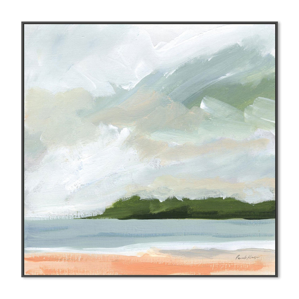 wall-art-print-canvas-poster-framed-Lake Beach-by-Pamela Munger-Gioia Wall Art