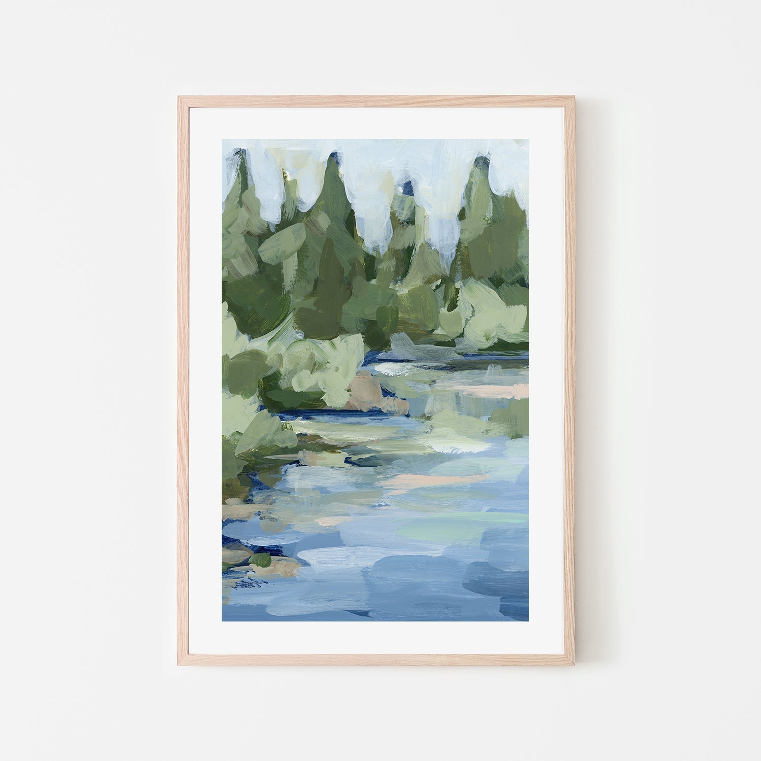 wall-art-print-canvas-poster-framed-Lake Landscape , Style A, By Jetty Home , By Jetty Home-6
