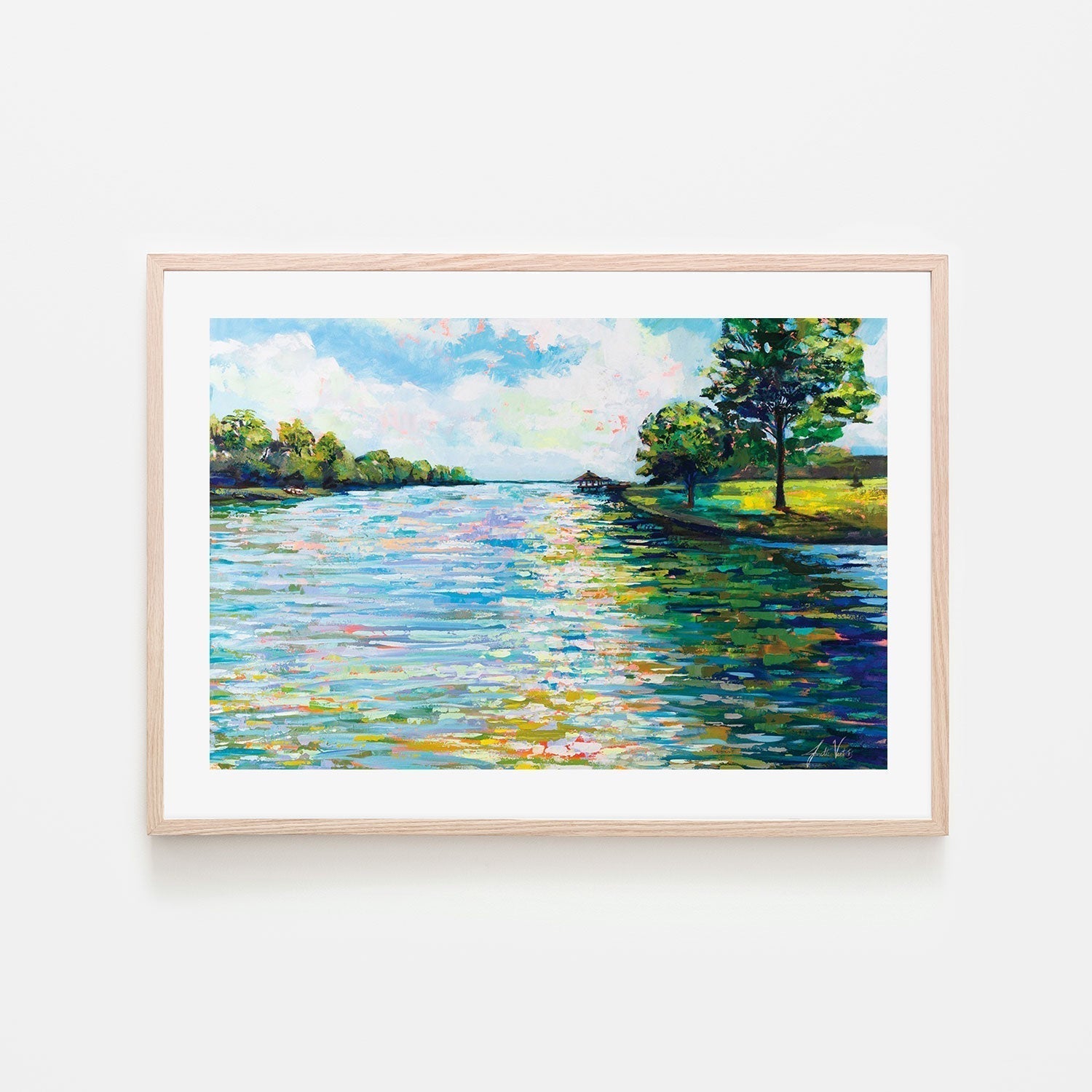wall-art-print-canvas-poster-framed-Lake View-by-Jeanette Vertentes-Gioia Wall Art