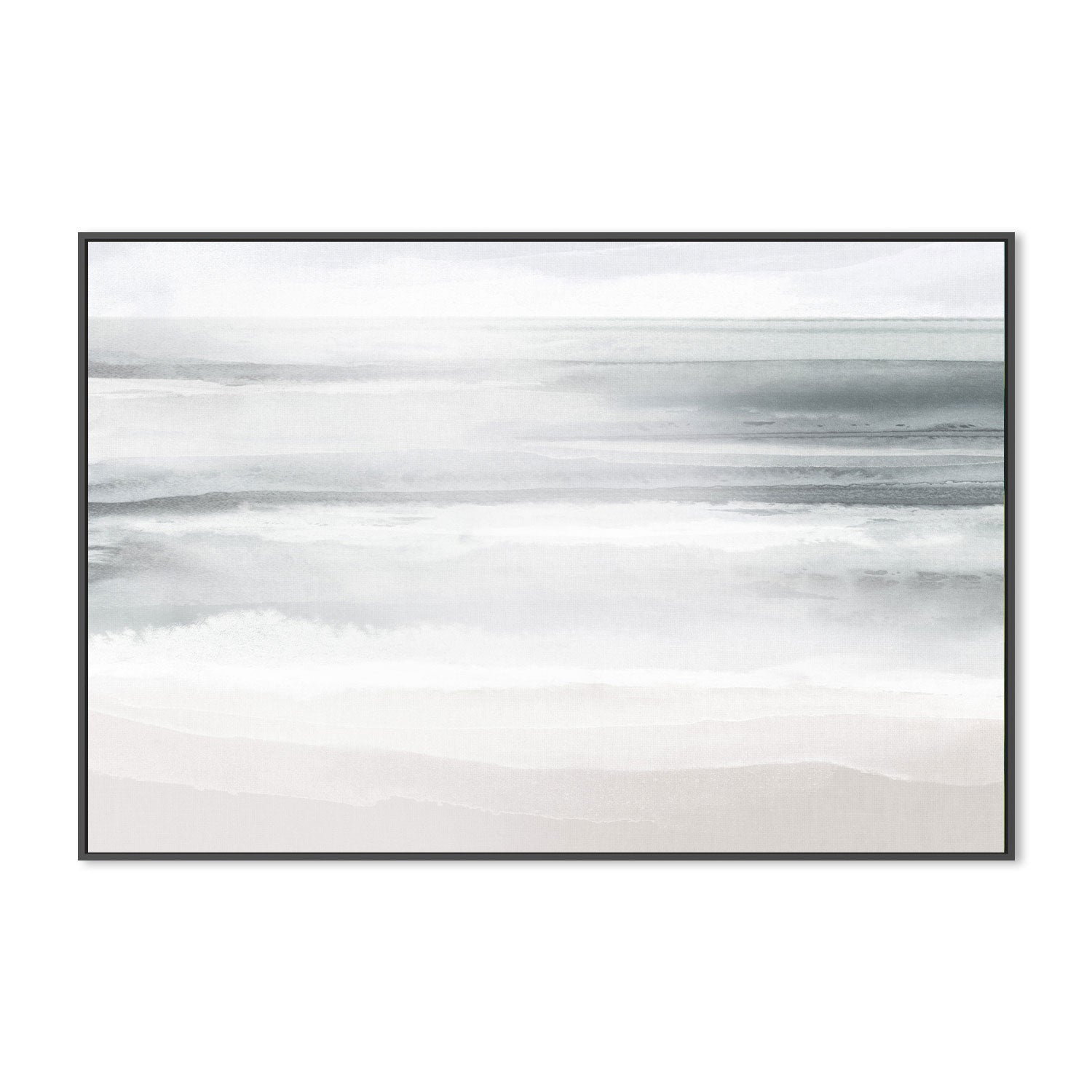 wall-art-print-canvas-poster-framed-Landscape Friendly Beaches-by-Dear Musketeer Studio-Gioia Wall Art