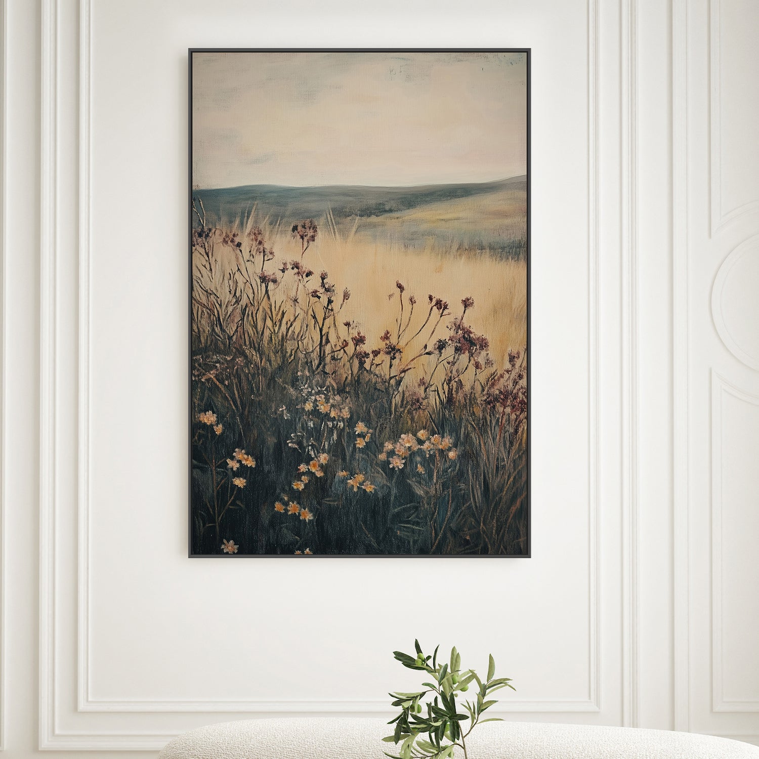 wall-art-print-canvas-poster-framed-Landscape Wild Flower-2