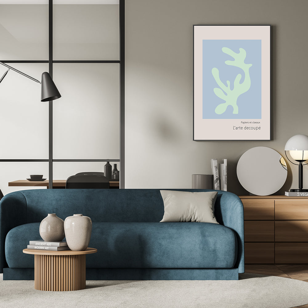 wall-art-print-canvas-poster-framed-L'arte découpe, Style A-GIOIA-WALL-ART