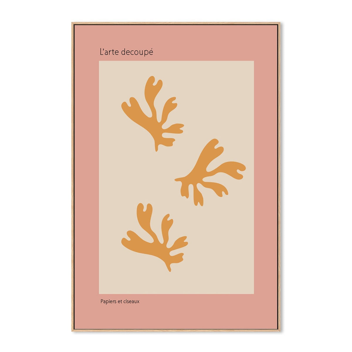 wall-art-print-canvas-poster-framed-L'arte découpe, Style B-GIOIA-WALL-ART
