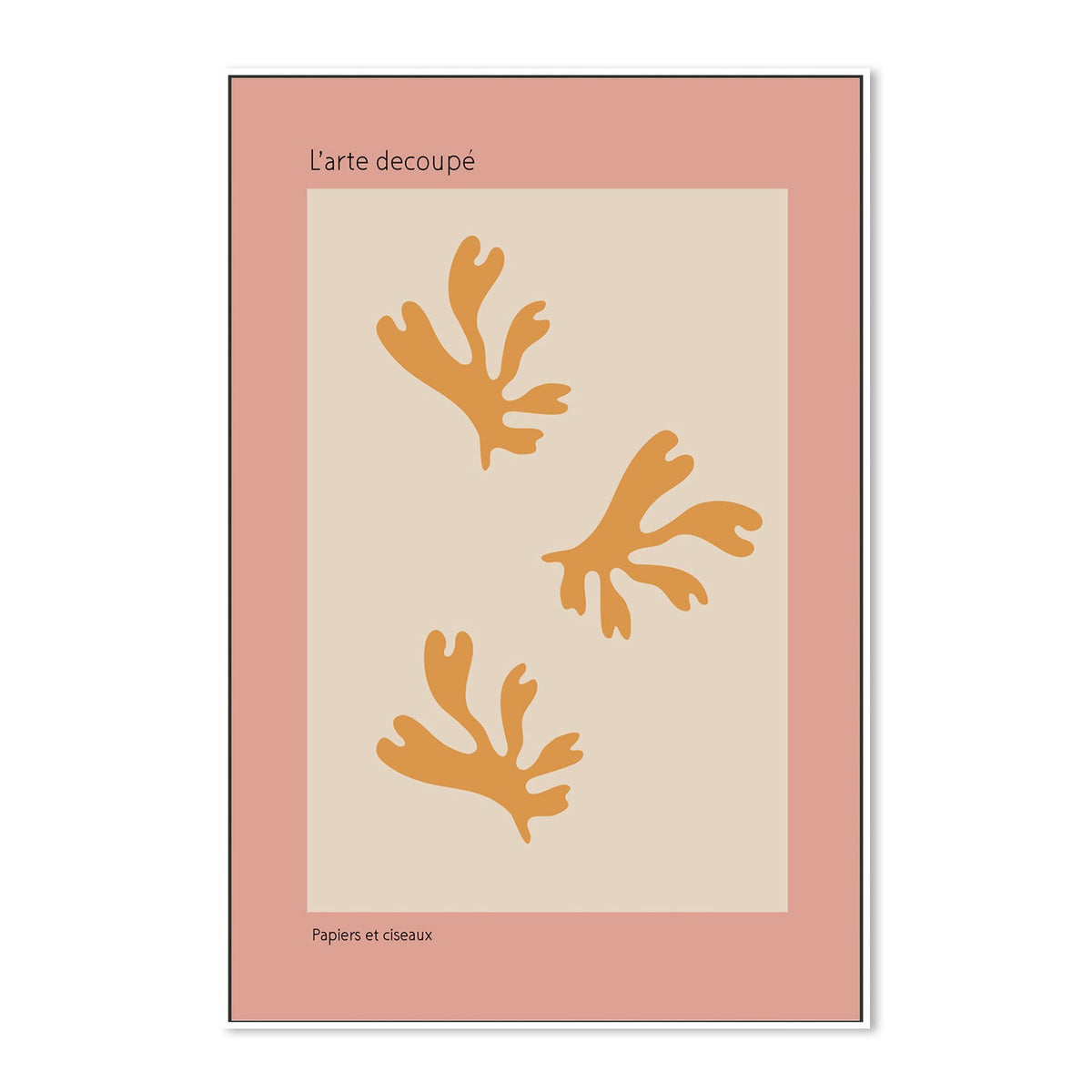 wall-art-print-canvas-poster-framed-L'arte découpe, Style B-GIOIA-WALL-ART