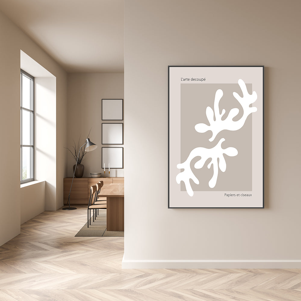 wall-art-print-canvas-poster-framed-L'arte découpe, Style C-GIOIA-WALL-ART