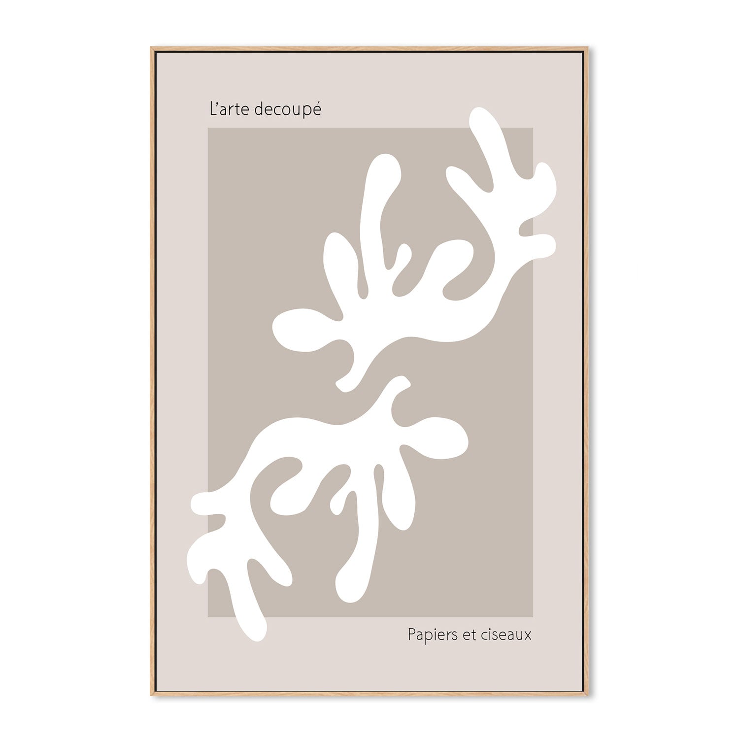 wall-art-print-canvas-poster-framed-L'arte découpe, Style C-GIOIA-WALL-ART