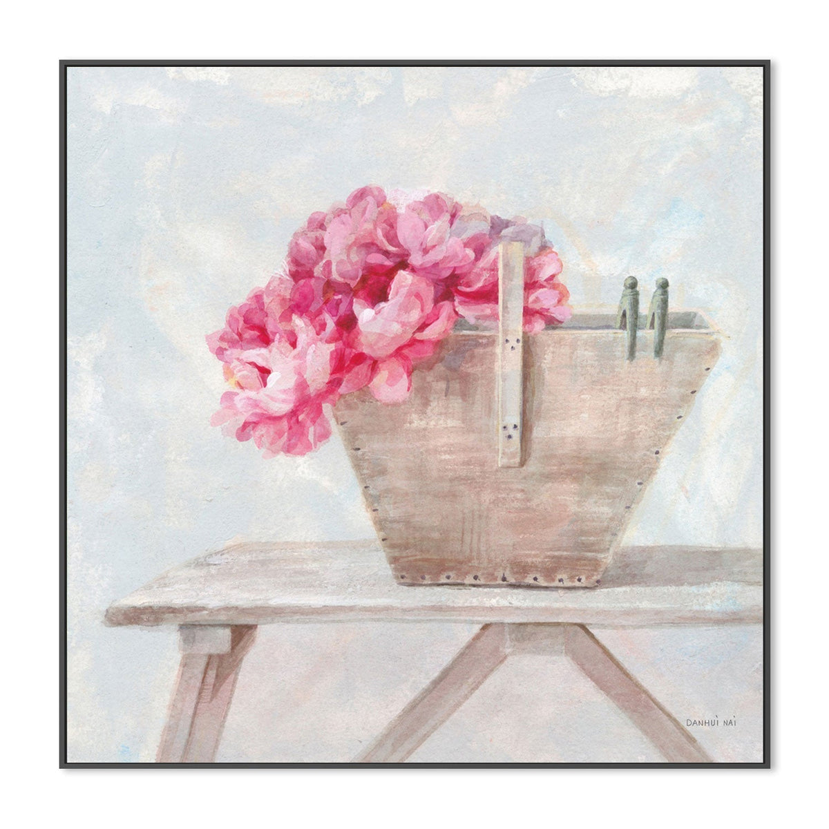 wall-art-print-canvas-poster-framed-Laundry Day, Style A-by-Danhui Nai-Gioia Wall Art