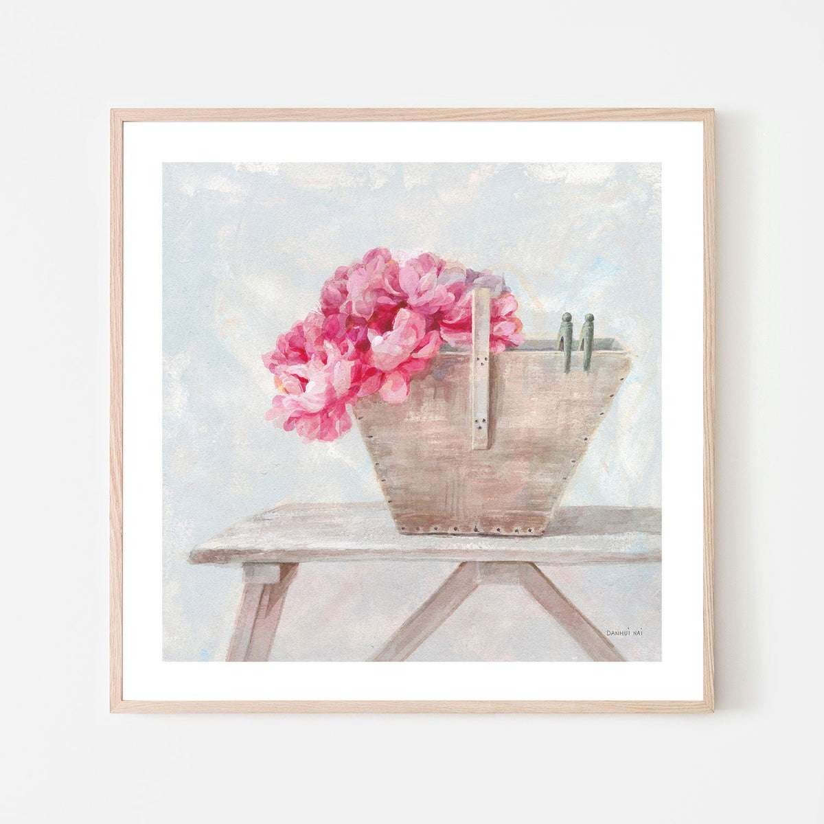wall-art-print-canvas-poster-framed-Laundry Day, Style A-by-Danhui Nai-Gioia Wall Art