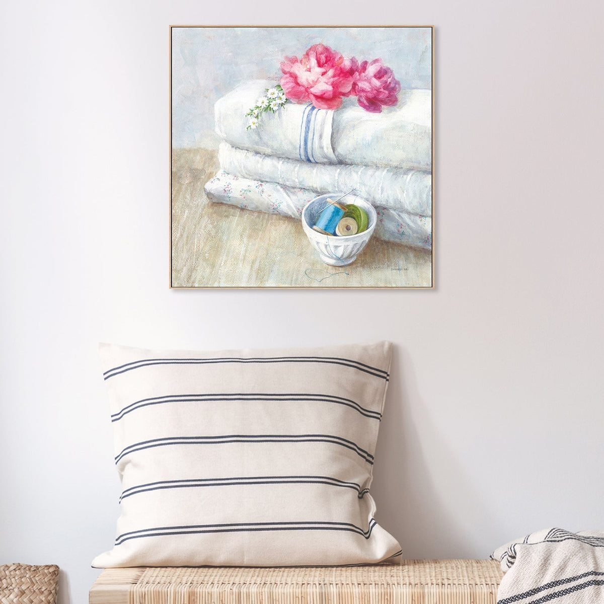 wall-art-print-canvas-poster-framed-Laundry Day, Style C-by-Danhui Nai-Gioia Wall Art