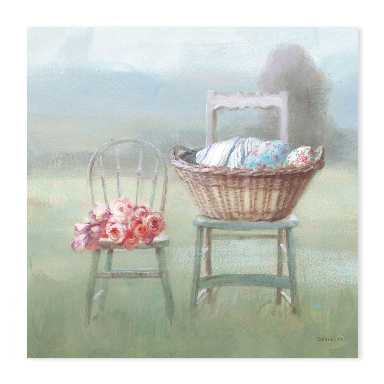 wall-art-print-canvas-poster-framed-Laundry Day, Style D-by-Danhui Nai-Gioia Wall Art