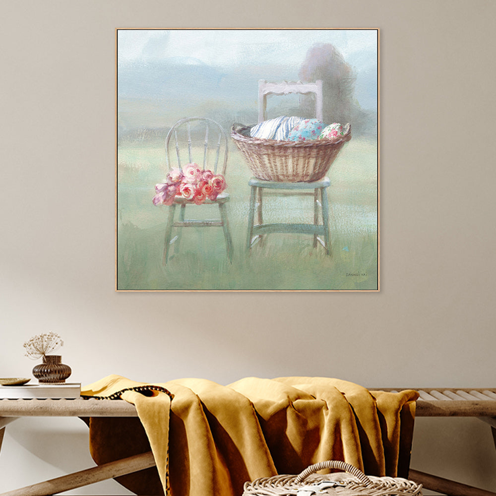 wall-art-print-canvas-poster-framed-Laundry Day, Style D-by-Danhui Nai-Gioia Wall Art