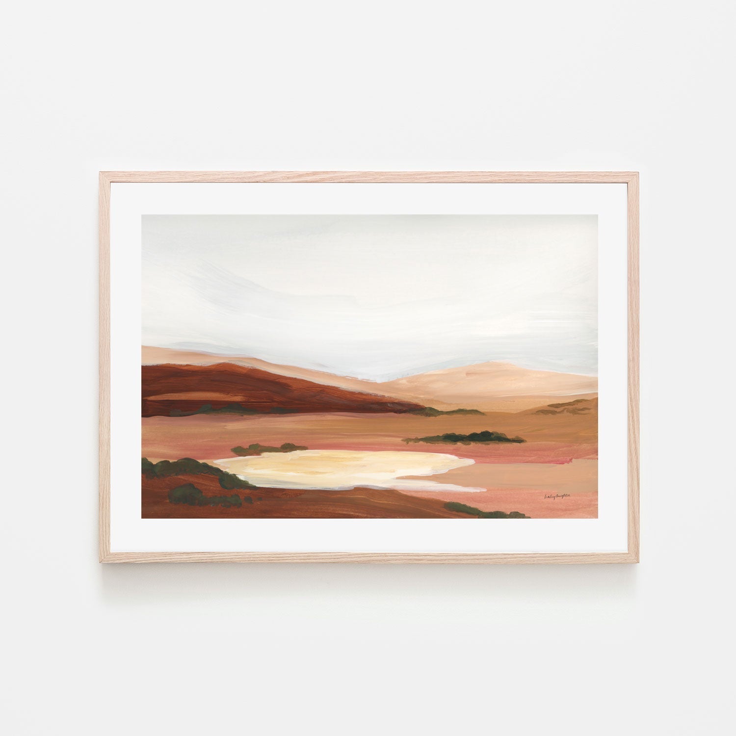 wall-art-print-canvas-poster-framed-Laurel Lowland, Style A , By Haley Knighten-6