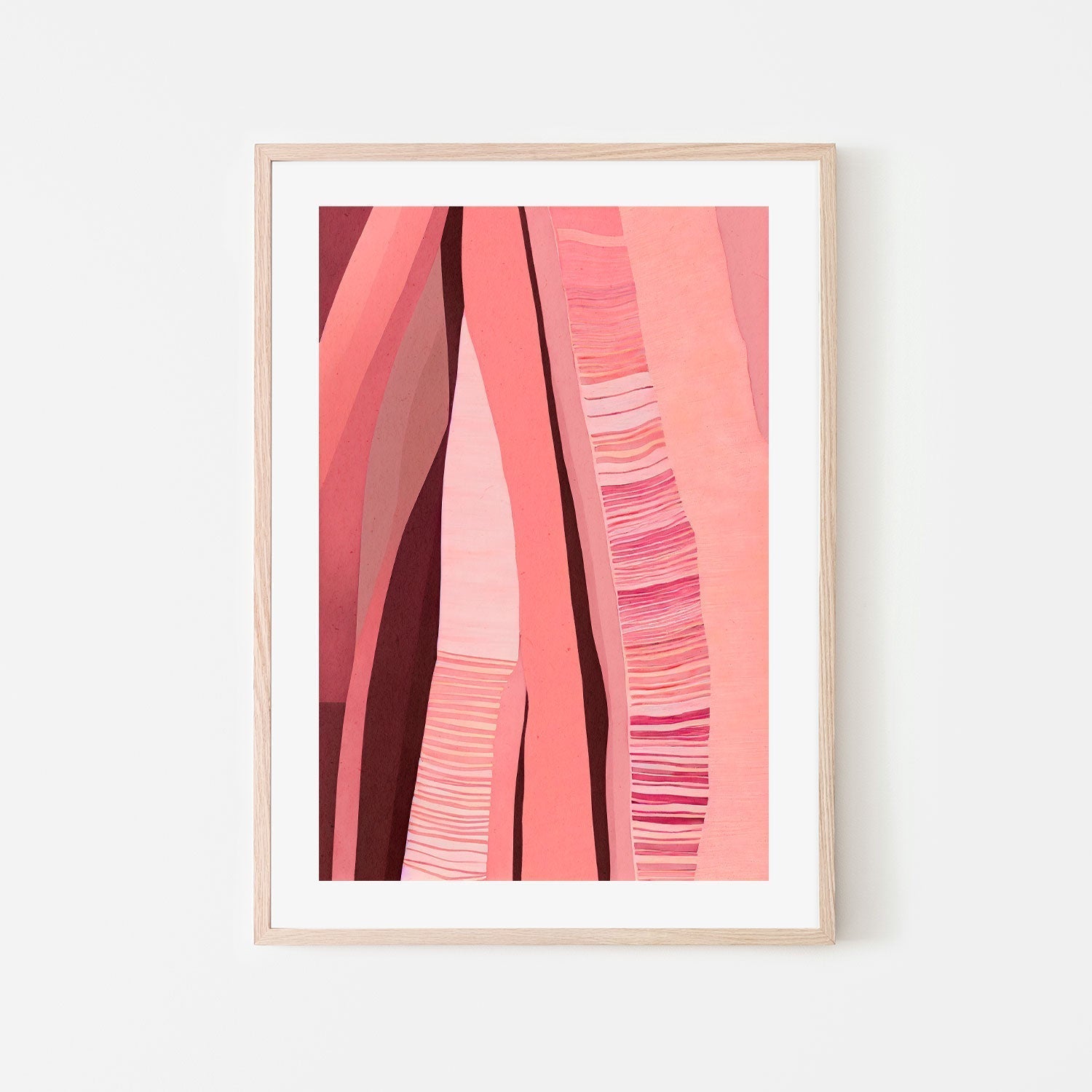 wall-art-print-canvas-poster-framed-Layers Of Pink , By Treechild-GIOIA-WALL-ART