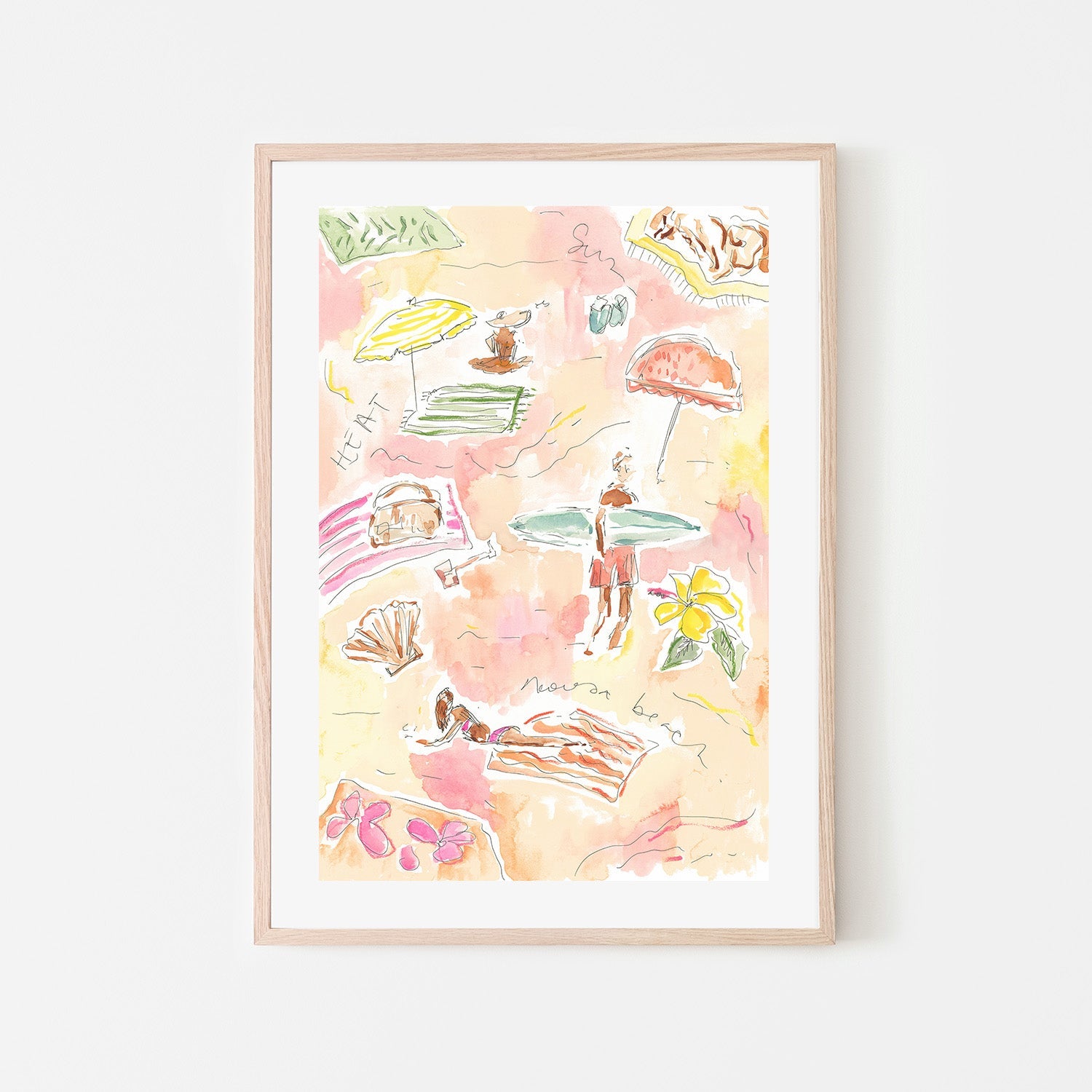 wall-art-print-canvas-poster-framed-Lazy Days , By Cass Deller-6