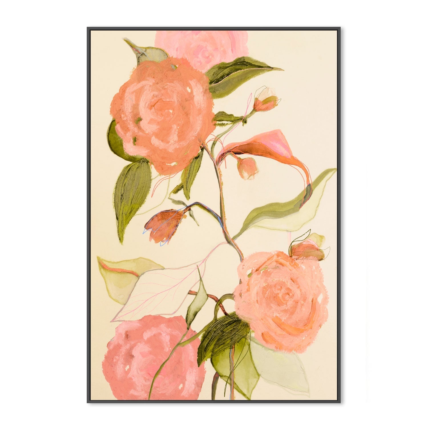 wall-art-print-canvas-poster-framed-Le Lani Rose , By Leigh Viner-3