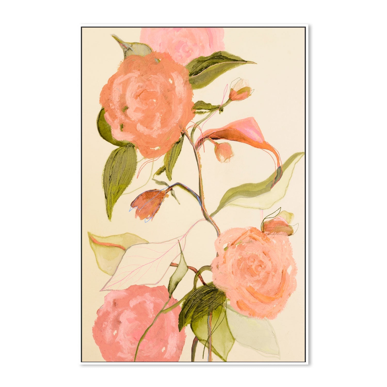 wall-art-print-canvas-poster-framed-Le Lani Rose , By Leigh Viner-5