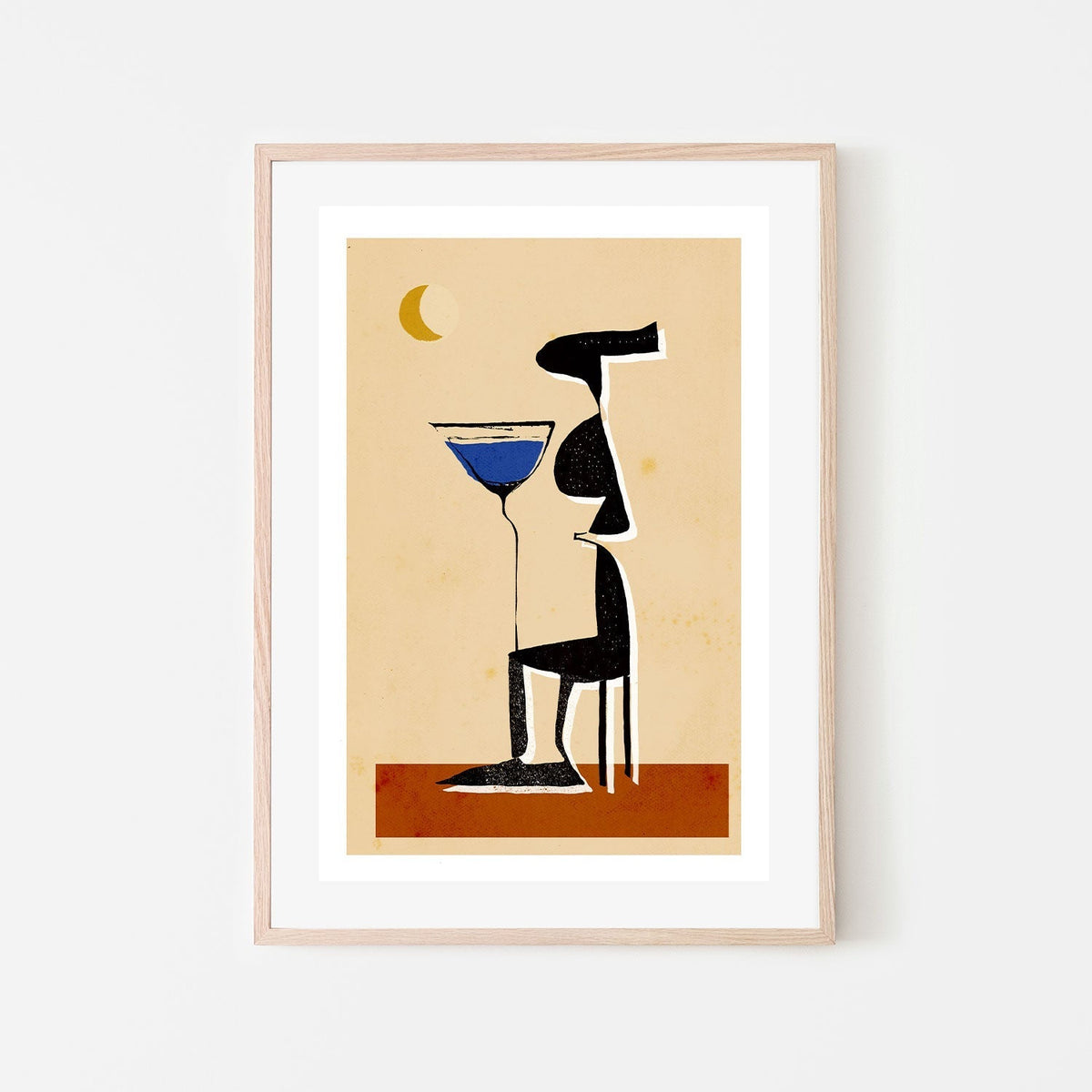 wall-art-print-canvas-poster-framed-Le Monsieur , By Treechild-GIOIA-WALL-ART