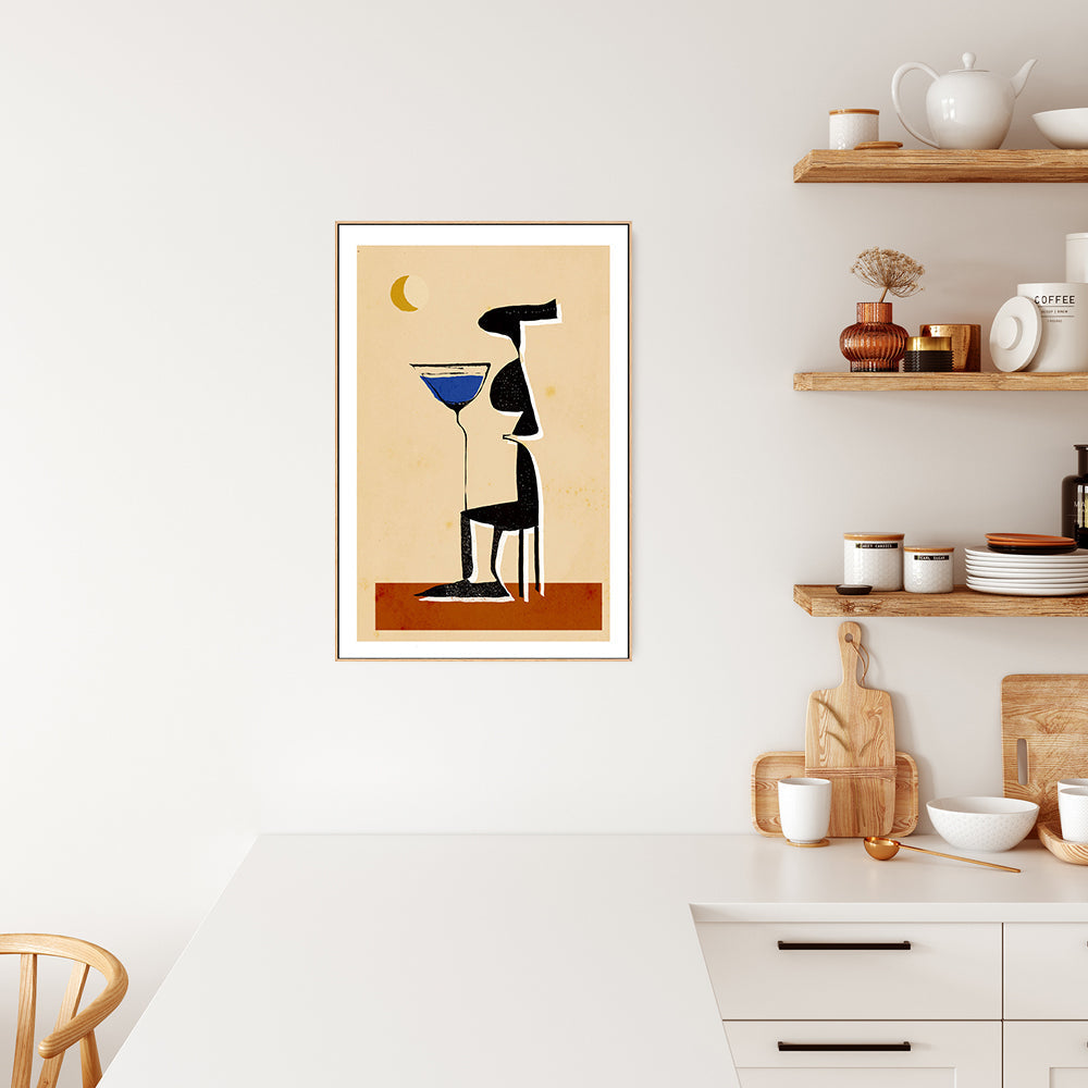wall-art-print-canvas-poster-framed-Le Monsieur , By Treechild-GIOIA-WALL-ART
