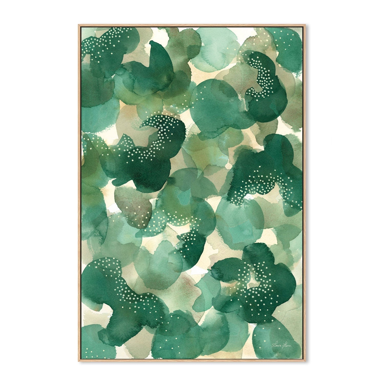 wall-art-print-canvas-poster-framed-Leaf Canopy-by-Laura Horn-Gioia Wall Art