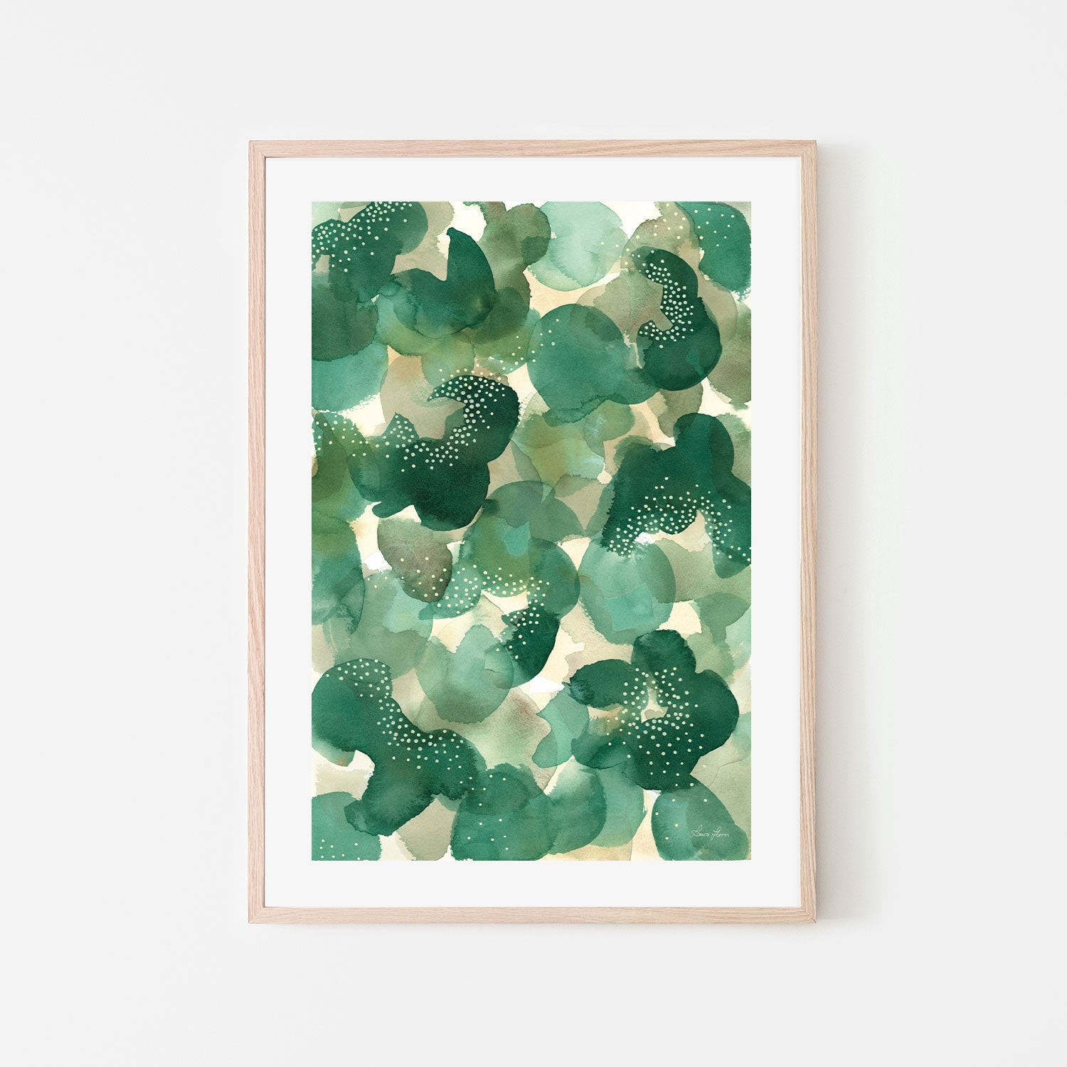 wall-art-print-canvas-poster-framed-Leaf Canopy-by-Laura Horn-Gioia Wall Art