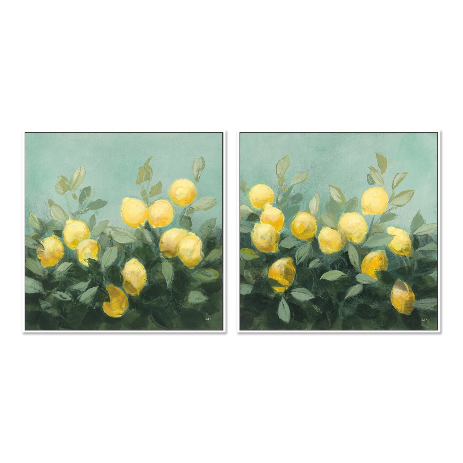 wall-art-print-canvas-poster-framed-Lemon Grove, Set of 2-by-Julia Purinton-Gioia Wall Art