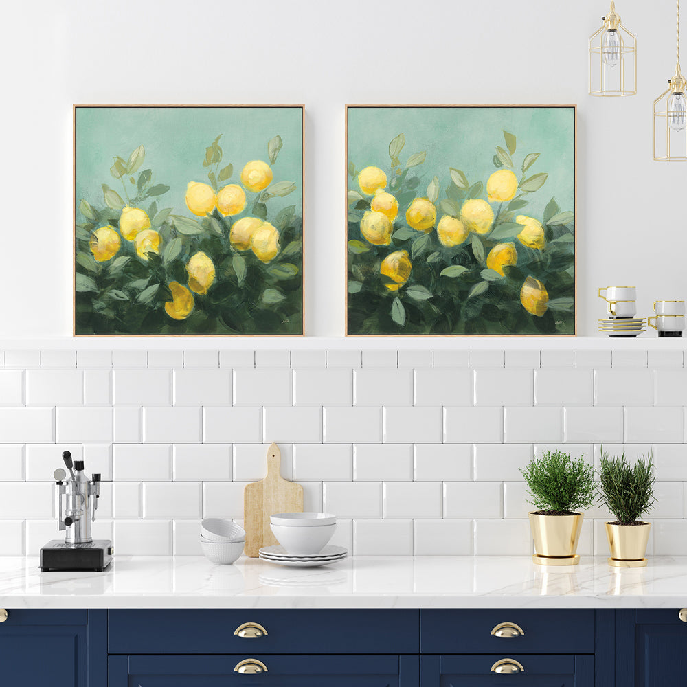 wall-art-print-canvas-poster-framed-Lemon Grove, Set of 2-by-Julia Purinton-Gioia Wall Art