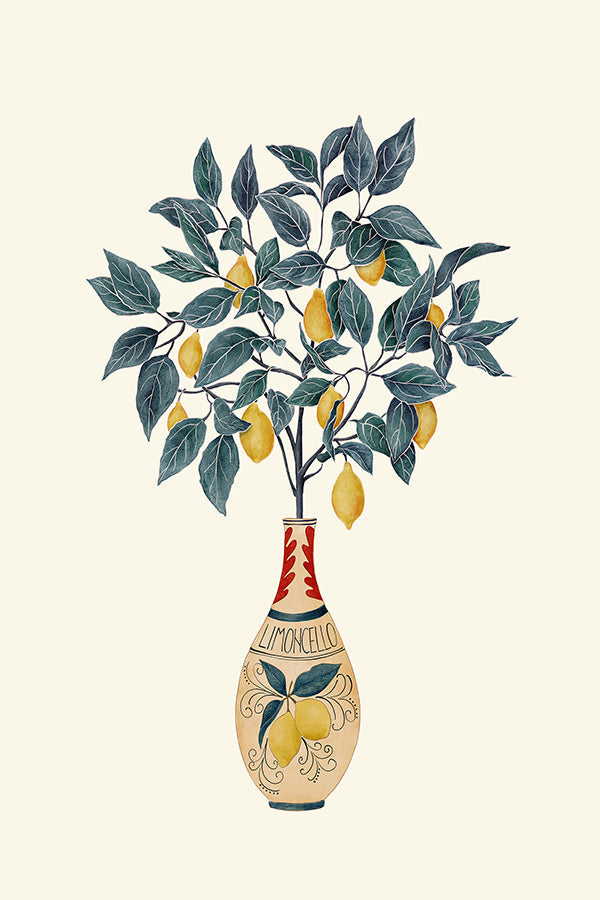 wall-art-print-canvas-poster-framed-Lemon Tree Delight-1