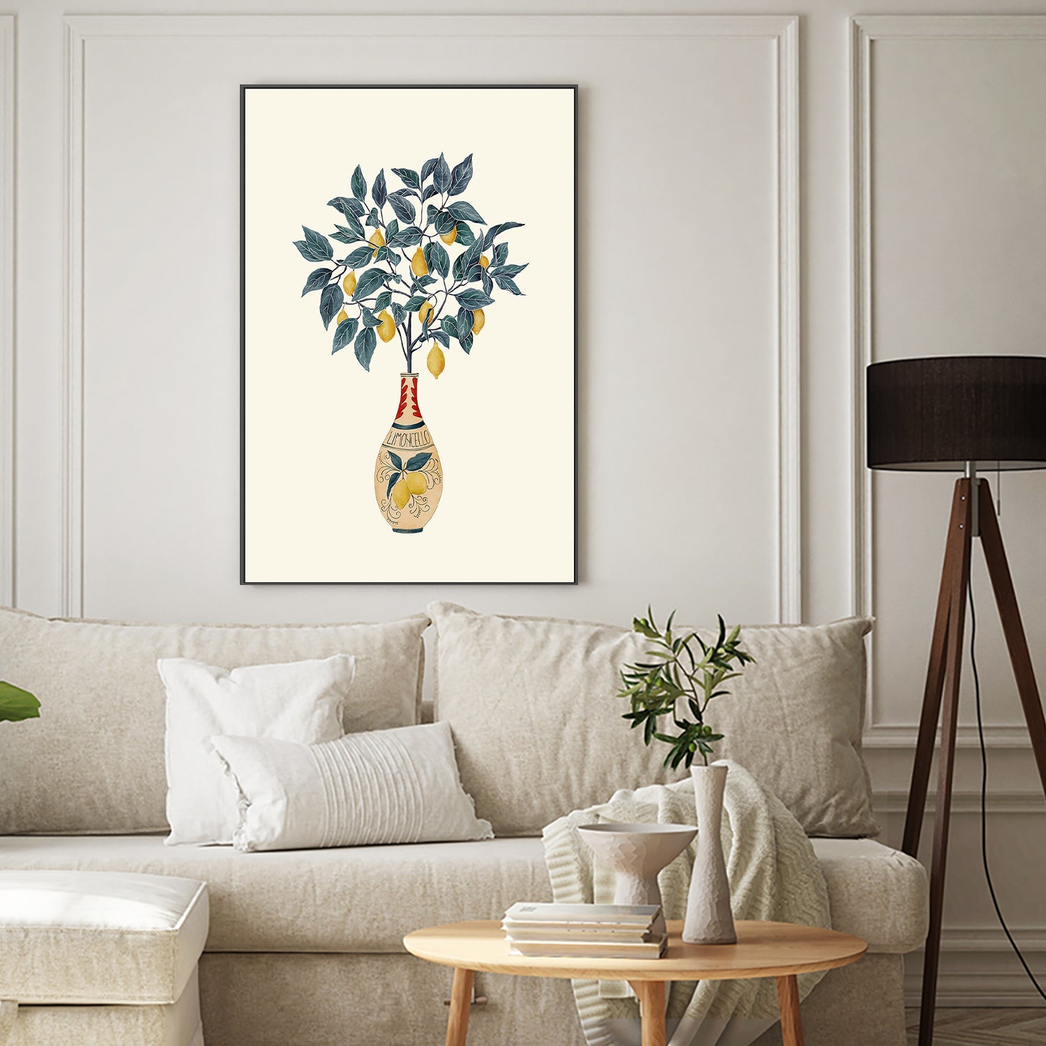 wall-art-print-canvas-poster-framed-Lemon Tree Delight-2