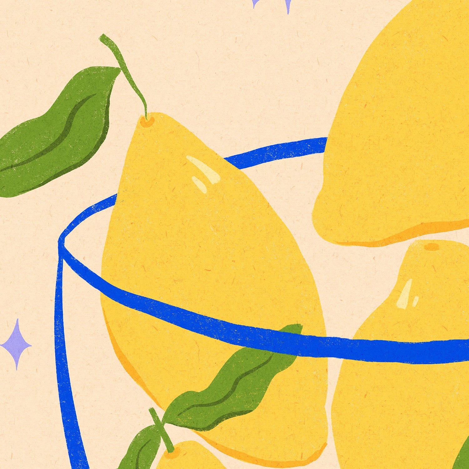 wall-art-print-canvas-poster-framed-Lemons in a Bowl Retro Illustration-10