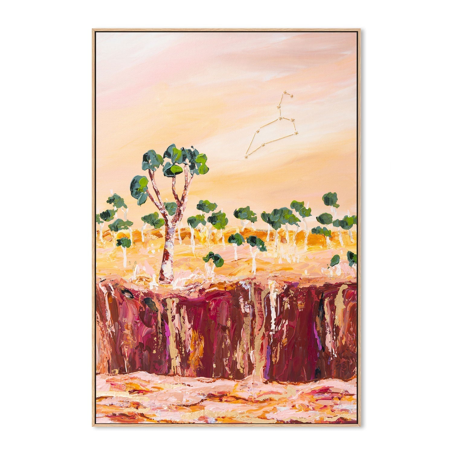 wall-art-print-canvas-poster-framed-Leo , By Eloise Pervez-GIOIA-WALL-ART