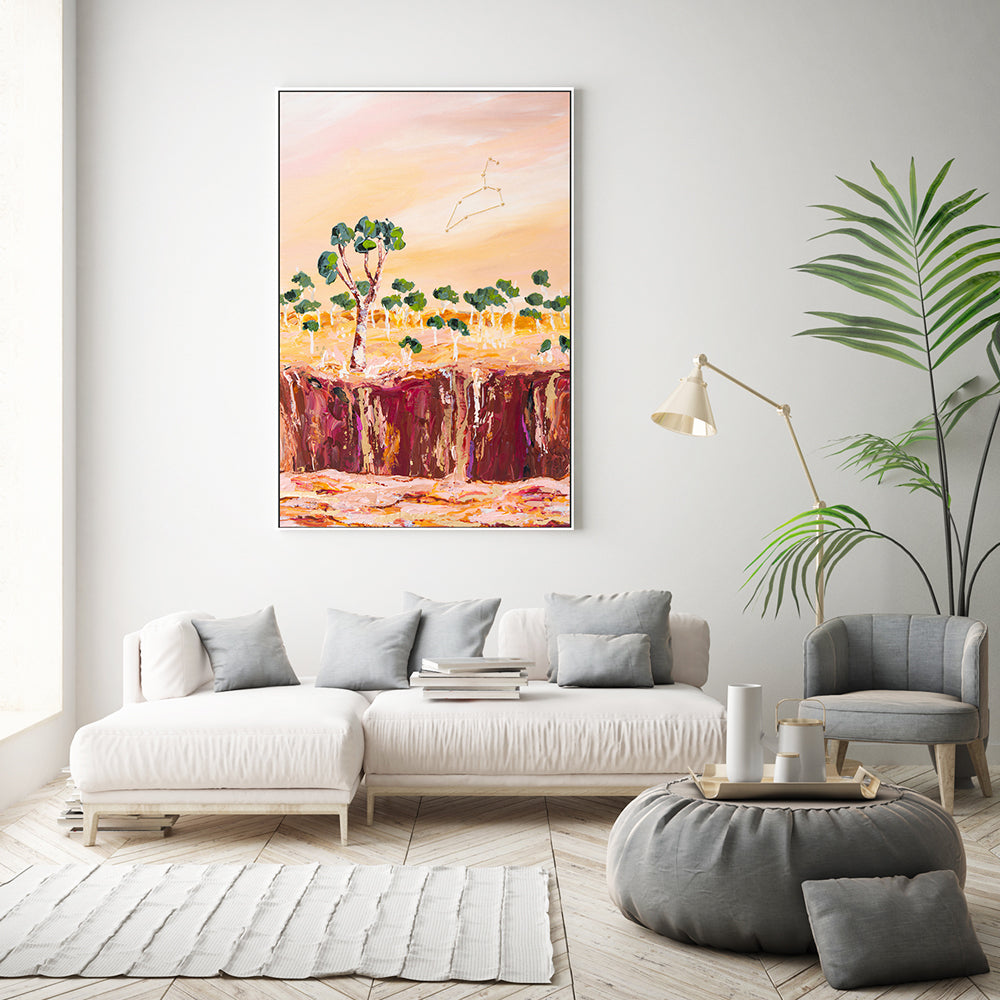 wall-art-print-canvas-poster-framed-Leo , By Eloise Pervez-GIOIA-WALL-ART