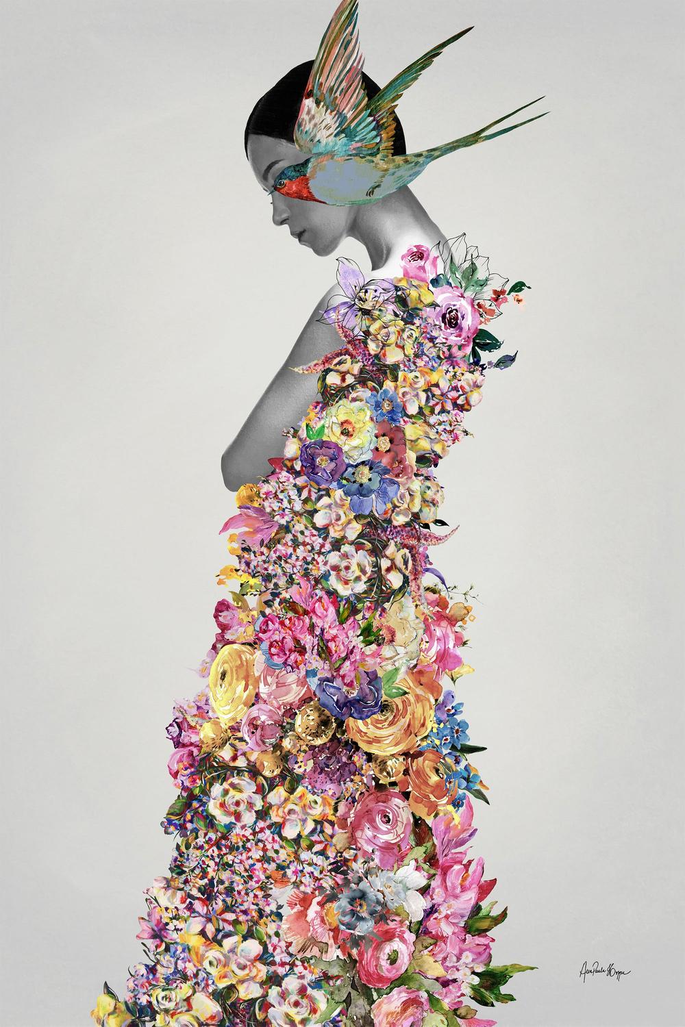 wall-art-print-canvas-poster-framed-les fleurs-1