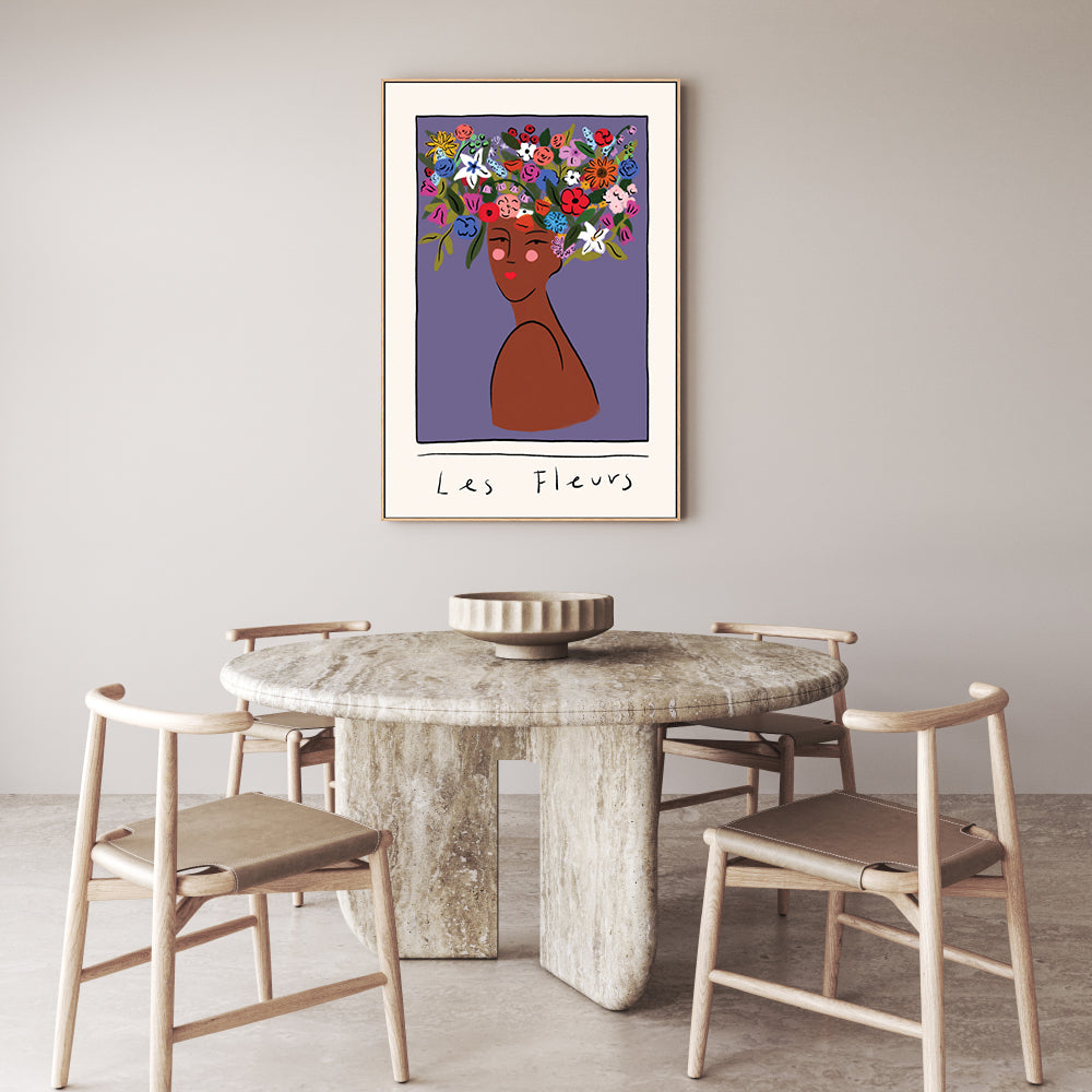 wall-art-print-canvas-poster-framed-Les Fleurs , By Constanza Goeppinger-7